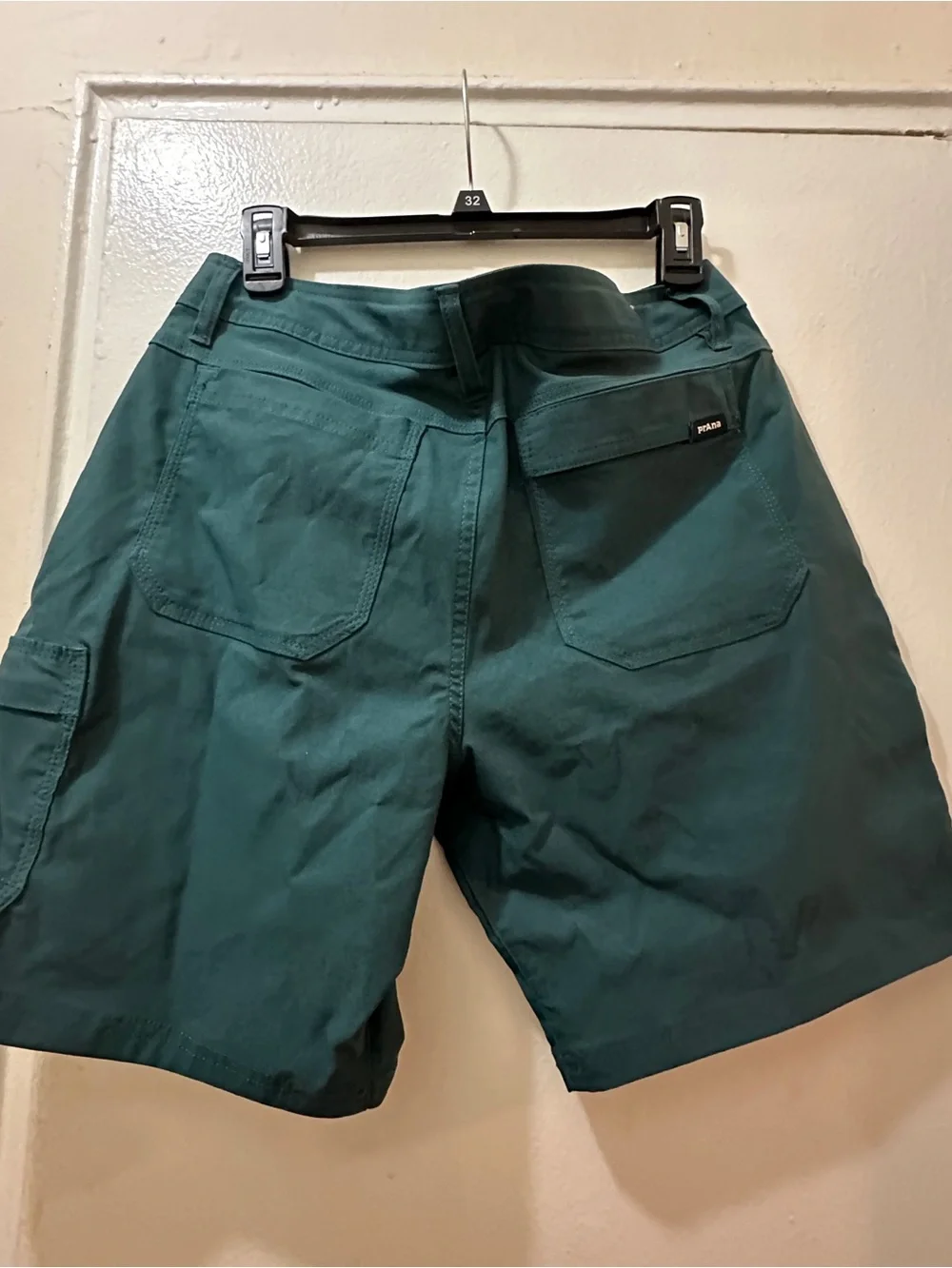 Prana Men's Deep Teal Cargo Shorts